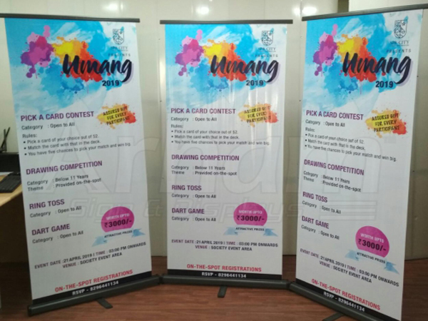 Premium Roll Up Banner Stand